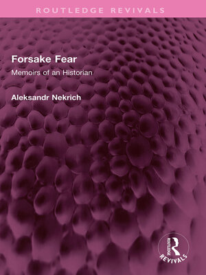 cover image of Forsake Fear